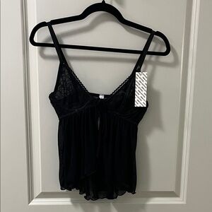 Urban Outfitters Black Lace Camisole